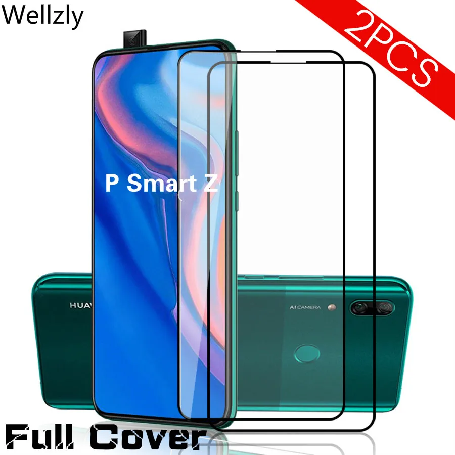 2 шт. Защитное стекло для Huawei P Smart Z закаленного стекла на Smartz Psmartz Psmart Stk lx1 lx3 6 59