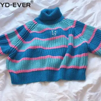 womens oversized polo neck jumper