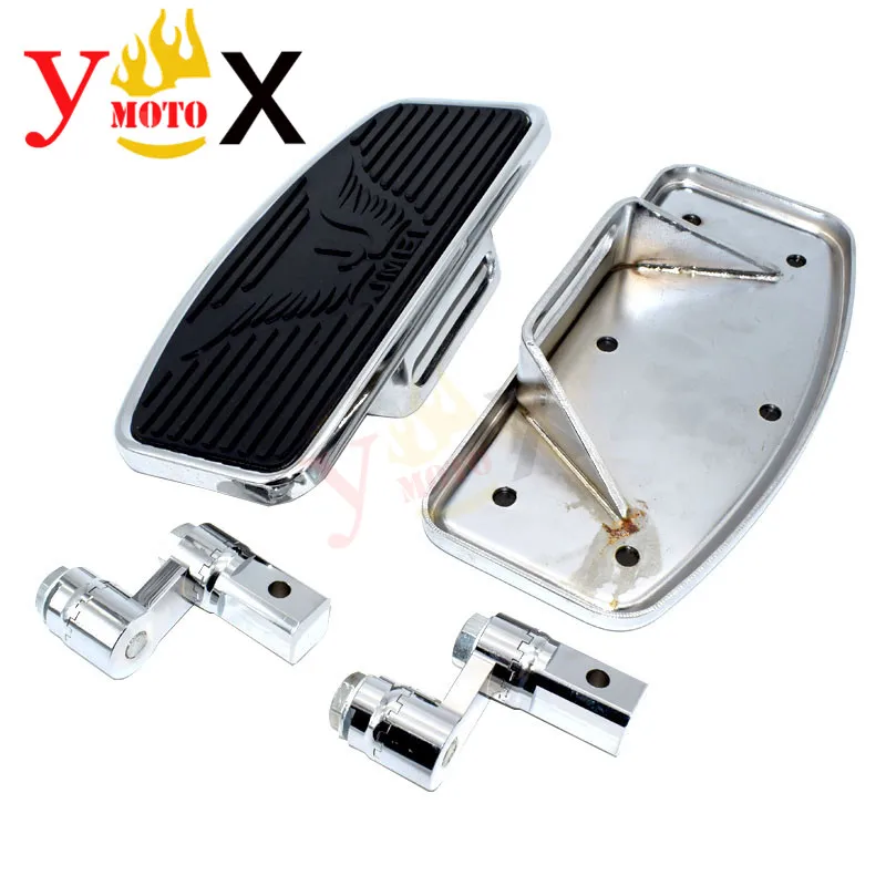Передней Подножки для ног ножная педаль доски для Yamaha Drag Star 250 XVS250 XVS400 XVS650 Virago XV 125 250 400 535 VMAX1200