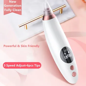 

2020 NEW Vacuum Cleaner Removal Blackhead Remover Black Dot Machine Skin Pore Suction Extractor Nose Cleansing Face Acne pimple