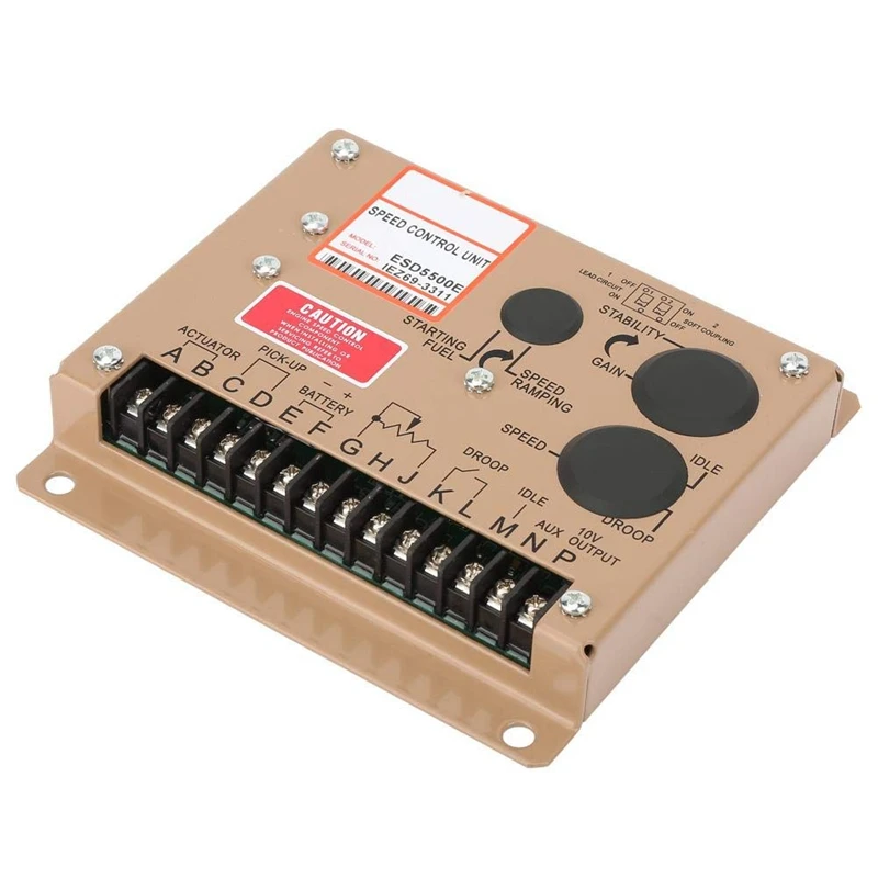 

Electronic Engine Speed Controller, ESD5500E Governor Generator Controller Panel for All Kinds Of Electromagnetic Interference A