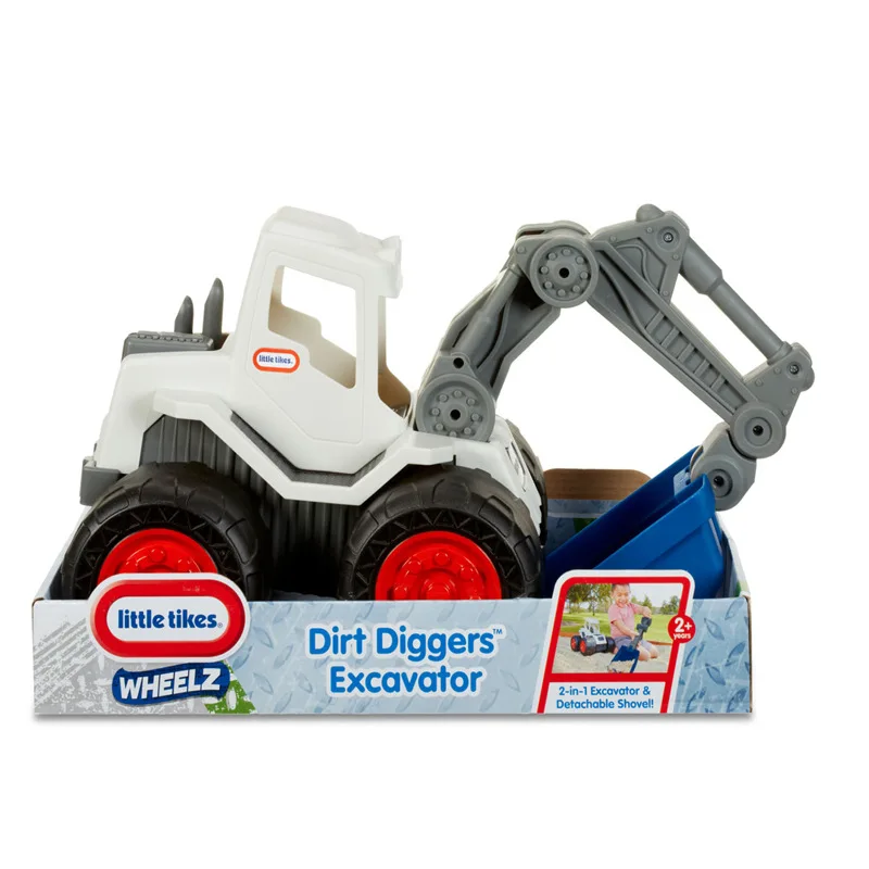 

Genuine Product Little Tikes America Little Tikes Engineering Vehicle Toy Set Car Simulation Model Original Factory Grappling Ho