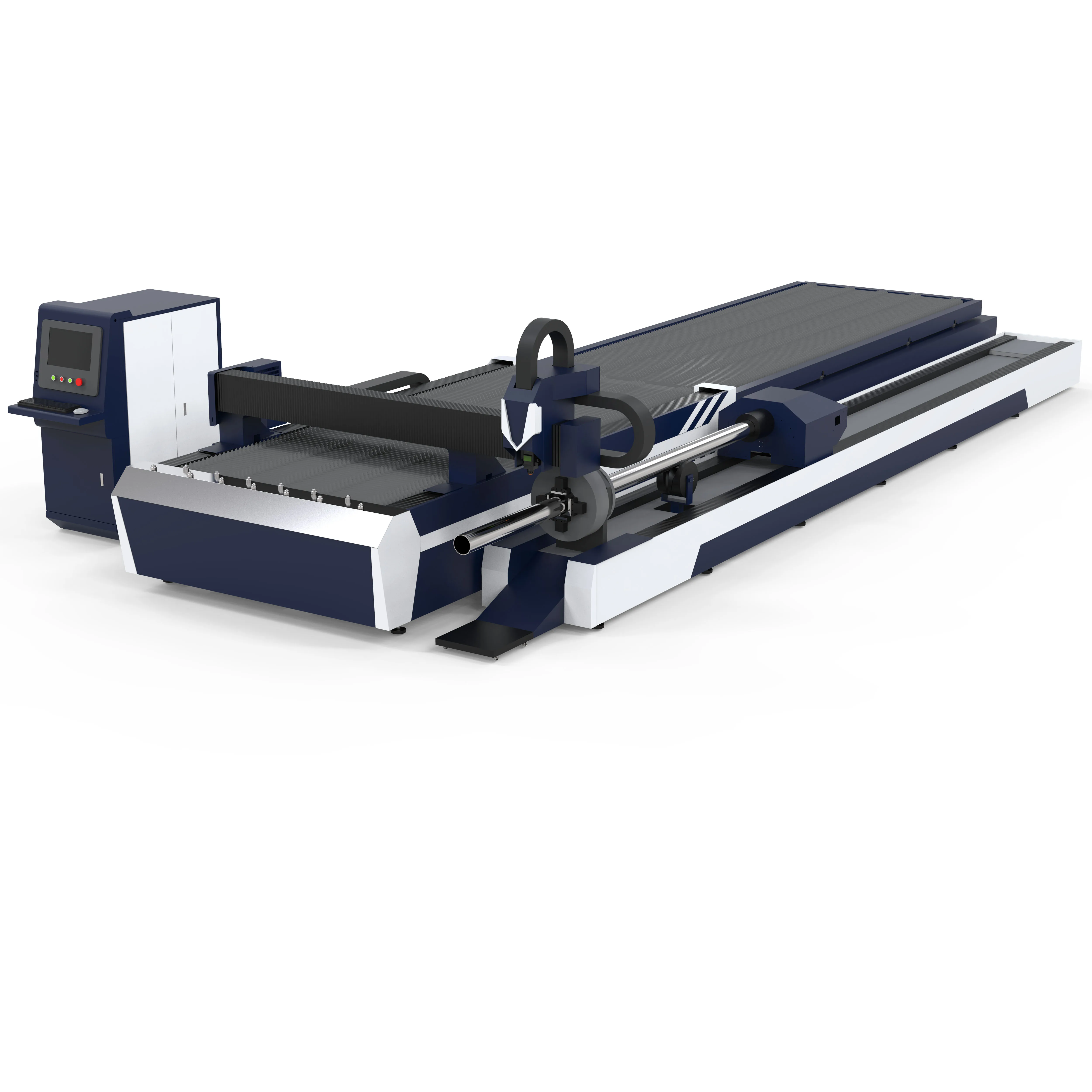 CNC Fiber 3000w 2000w Sheet Metal Laser Cutting Machine for tube and