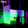 Personalized 3x3 Meters Spiral Inflatable Light Event Wall For Decoration 1