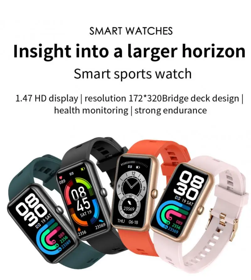 2021 NEW X28 Smart Watch IP68 Waterproof Fitness Tracker Smartwatch Men Women Sport Smart Band 6 Colour For IOS Android Huawei