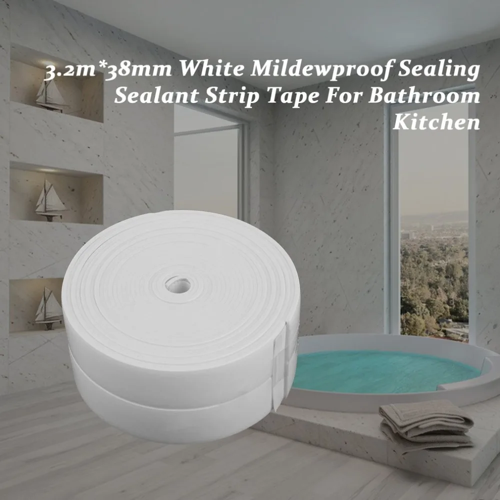 3,2 м* 38 мм белый Mildewproof уплотнительный герметик полоса лента для ванной комнаты Кухня длительный плесени устойчив