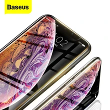 Baseus 0.23mm ekran koruyucu iPhone 11 Pro Max XS Max XR X 11pro temperli cam tam kapak koruyucu cam iPhone11