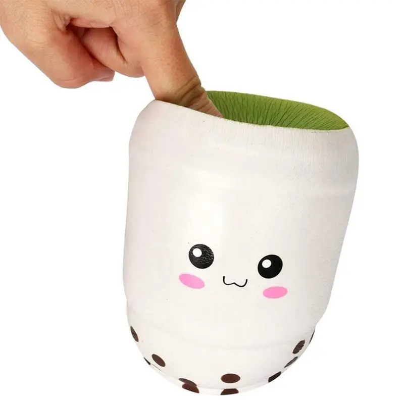 Jumbo Squishy Squishies Milk Cups Toy,Cute Milk Cups Cream Scented Squishies Slow Rising Charm Toy(Milk Cups
