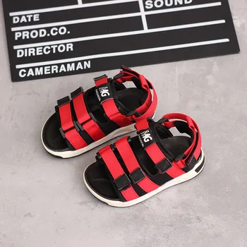 

2020 summer new children's sandals boys and girls non-slip beach shoes baby soft bottom big children shoes