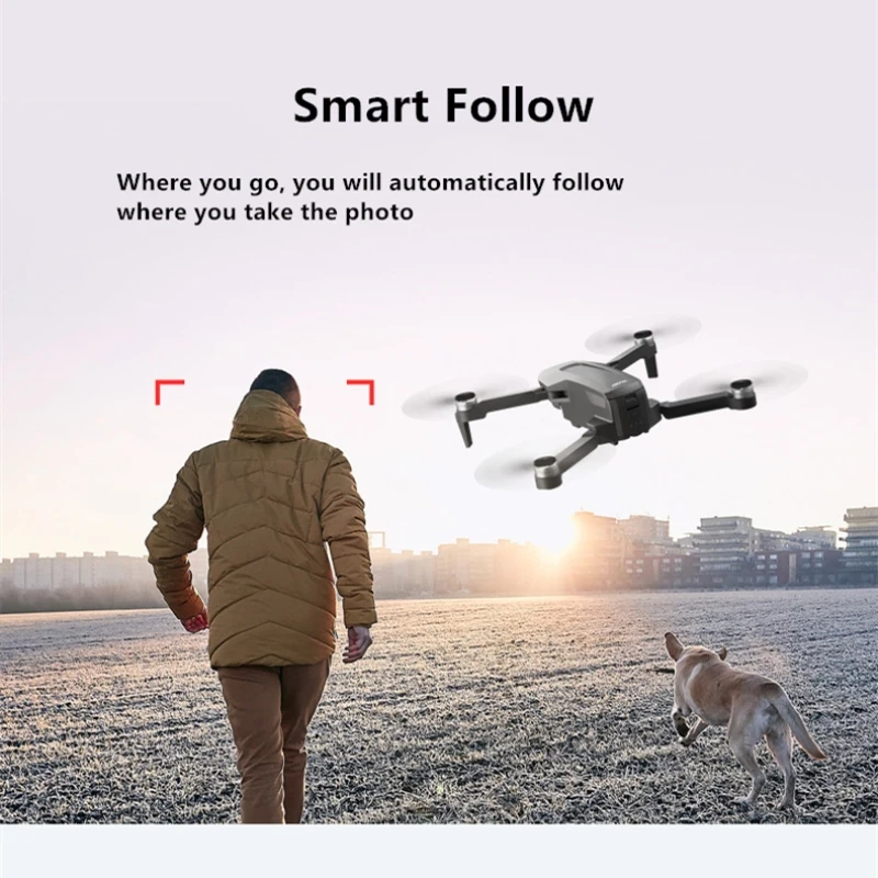 GPS Smart Follow бесщеточный Радиоуправляемый Дрон 2 осевой самостабилизирующий шарнир