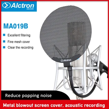 

Alctron ma019b new metal screen mini pop filter For Microphones Pop Filter Large Mic Recording With Anti-Spray Spray Network