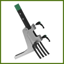 1 conjunto de pé operado capina removedor de raiz de ajuda portátil ao ar livre parque jardim jardinagem ferramenta capina garfo assistente weeder para jardim