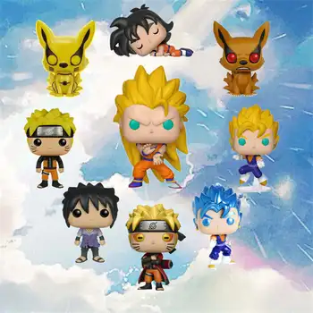 

Funko Pop Amine Dragon Ball NARUTO(Sage Mode) KURAMA SUPER SAIYAN GOKU GREAT VEGETA SASUKE Action Figure Collectible Vinyl Model