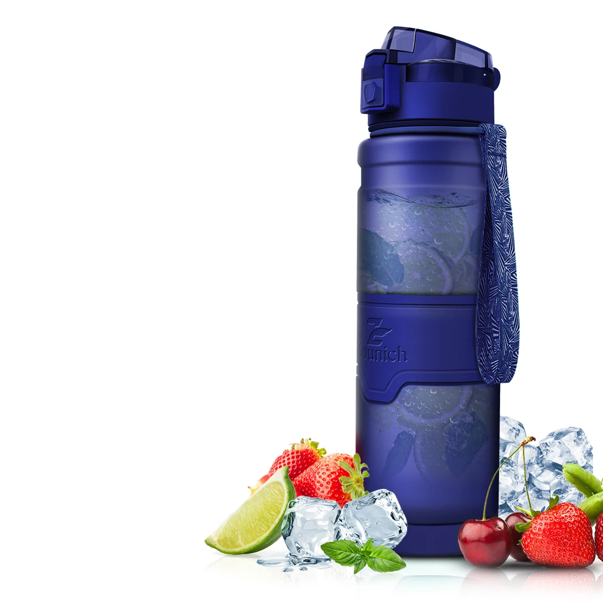 Sport Water Bottles 500 ML Protein Shaker Outdoor Travel Portable Leakproof Tritan plastic Large Capacity Drink Bottle BPA Free