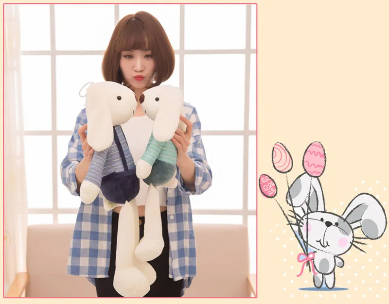 Креативная новая кукла-кролик сахарная Конфета Кролик плюшевая игрушка детский подарок на день рождения плюшевая игрушка-животное кролик