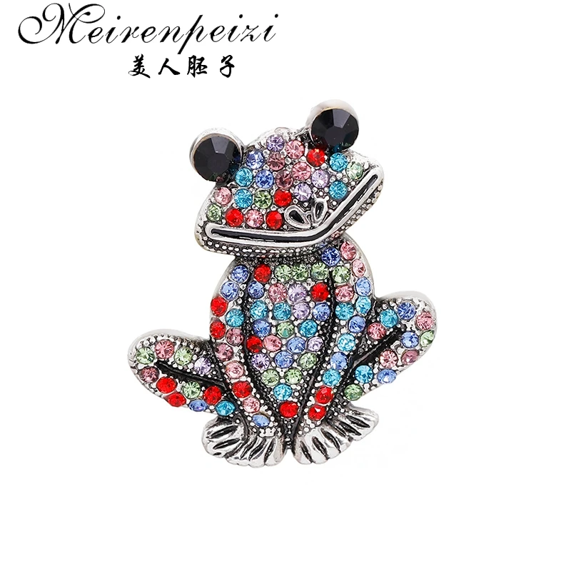Meirenpeizi Броши с животными Улитка бабочка пчела лягушка ящерица животное кошка брошь ювелирные изделия Женщины Мужчины Броши подарок