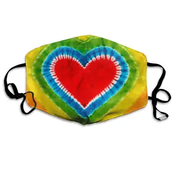 

DANIPEW Tie DYE Unisex Mouth Anti Pollution Dust Mouth Mask Adjustable Anti Dust Face Mouth Mask,Polyester Face Mask for Cycling