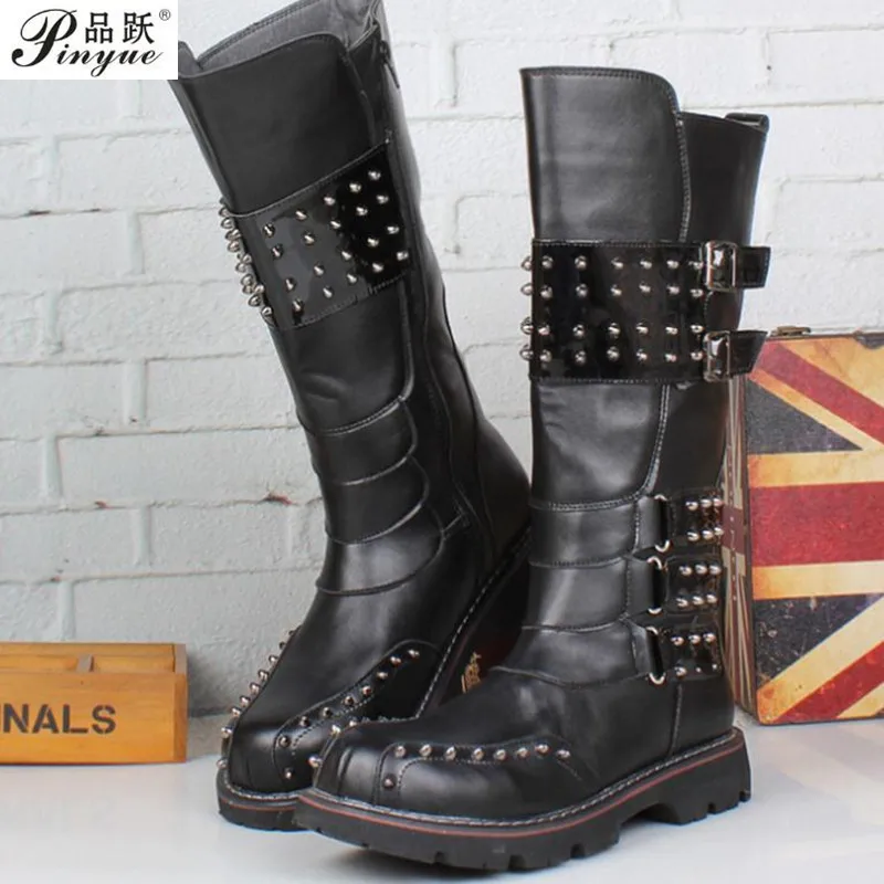 mens punk boots