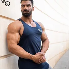 Весна и лето стиль мышцы фитнес БРАТЬЯ открытый тренажерный зал Спорт Бег i-образный жилет без рукавов рубашка