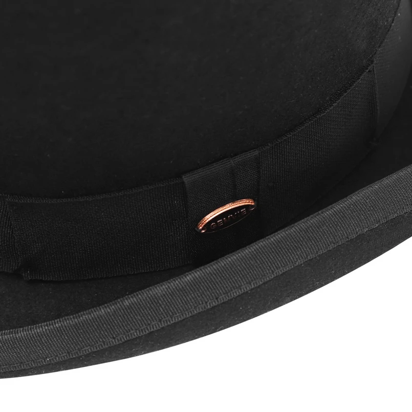 straw fedora hat GEMVIE 5.4 inch 100% Wool Felt Top Hat For Men/Women  Cylinder Hat Topper Mad Hatter Party Costume Fedora Magician Hat New pink fedora