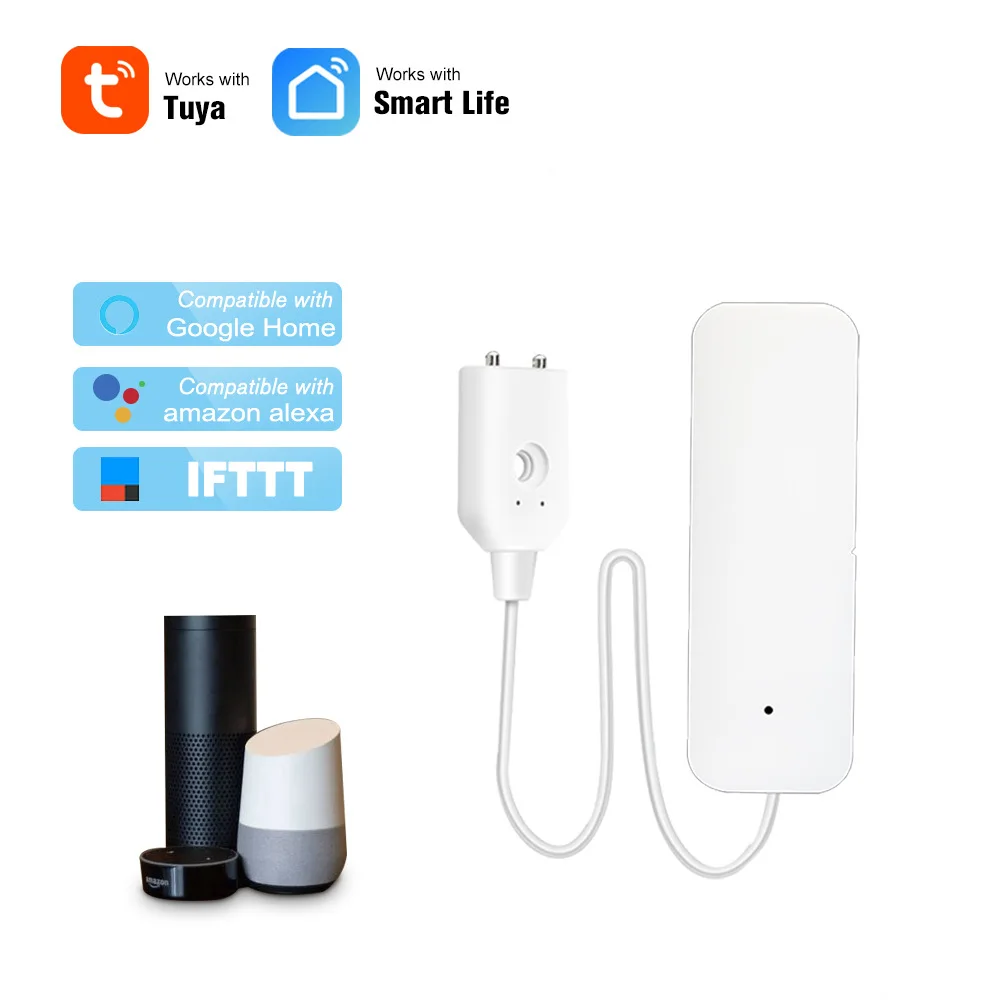 Home Security Wifi Floor Water Level Sensor Alarm Warehouse