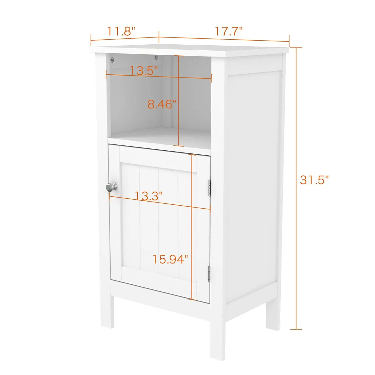 3 Layers Floor Standing Bathroom Cabinet Drawer Organizer