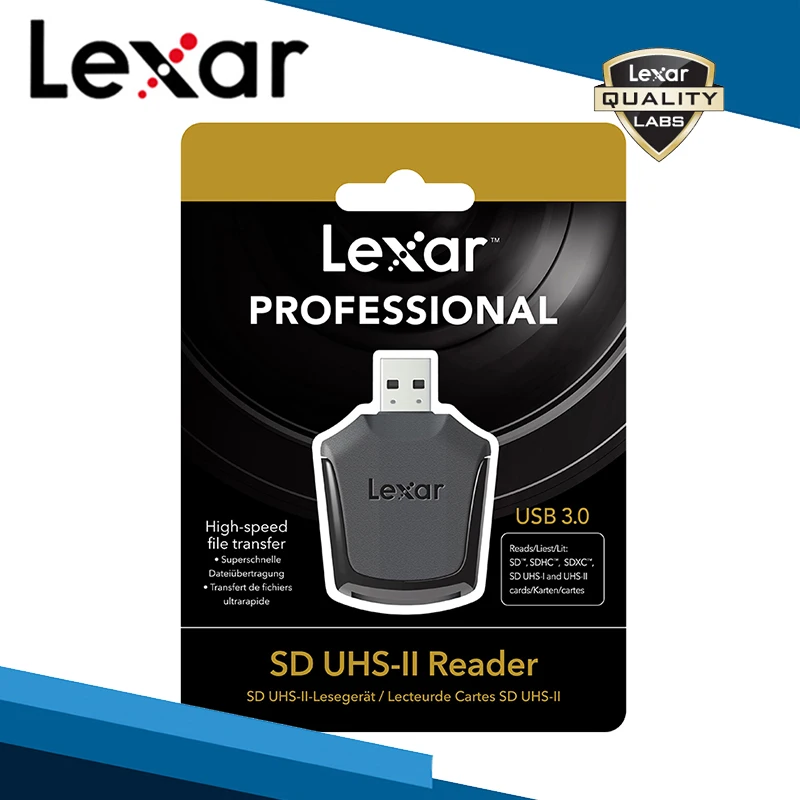 Кардридер lexar считыватель смарт карт sd usb 3 0 uhs ii 633x 667x 1667x 2000x|Картридеры| |