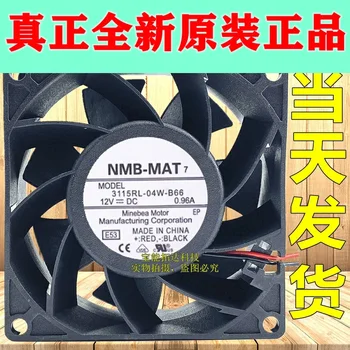 

FreeShipping 8038 3115RL-04W-B66 12V 0.96A 8CM PWM Temperature Control Large Air Blast Capacity Fan