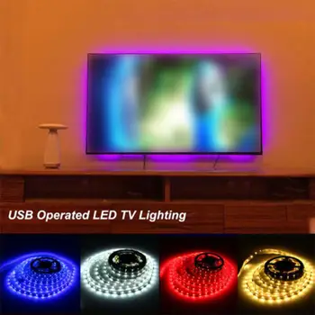 

1M USB LED Light Strip String Tape SMD2835 TV PC Background Decorative Lighting