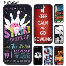 MaiYaCa באולינג כדור טלפון מקרה עבור iPhone X XR XS 11 פרו מקסימום 5 6 6 S 7 8 בתוספת סמסונג גלקסי S6 S7 S8 S9 S10(China)