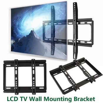 

Universal 14-32 Inches TV Wall Mount Holder Rack LCD Flat Panel Practical