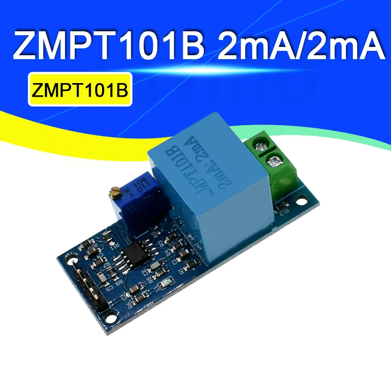 ZMPT101B AC 출력 전압 센서, 아두이노 메가 zmpt101b 용 액티브 단상 전압 변압기 모듈, 2mA