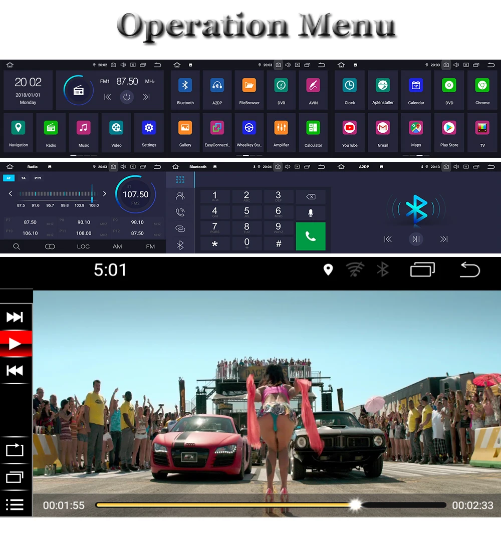 Flash Deal PX6 1.8 GHz 64GB Android 9.0 Car DVD Player For Mercedes Benz CLK W209 W203 W463 W208 Wifi 3G GPS BT Radio Stereo audio media 11