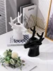 Creative Ceramic Vase Deer Head Elk Animal Head Simulation Animal Ceramic Crafts Flower Arrangement Flower Vase Home Decoration 5