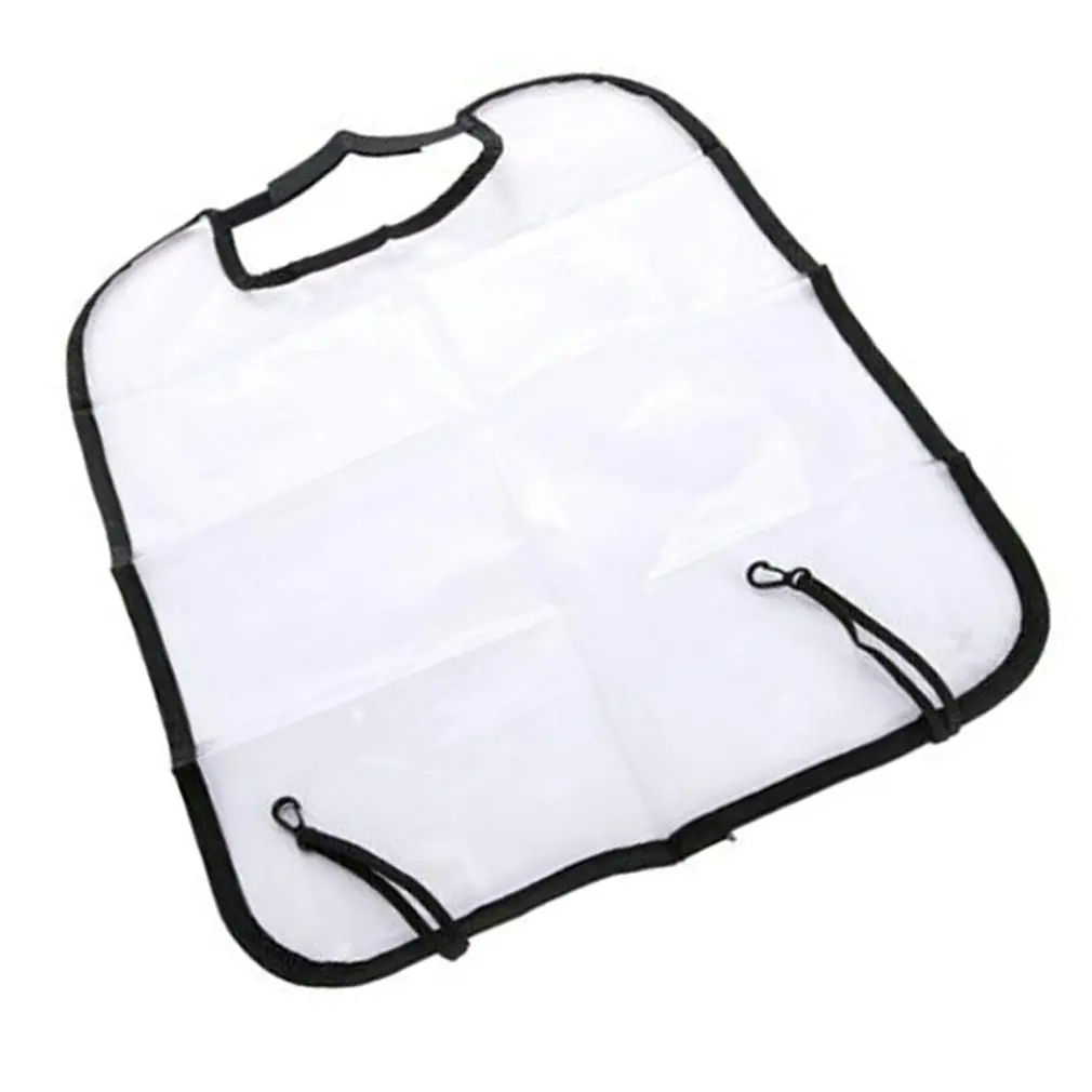 Car Care Seat Protection Backrest Cover Kids Protective Cover Transparent Cleaning Anti-Kick Pad Auto Parts Accessories Hot