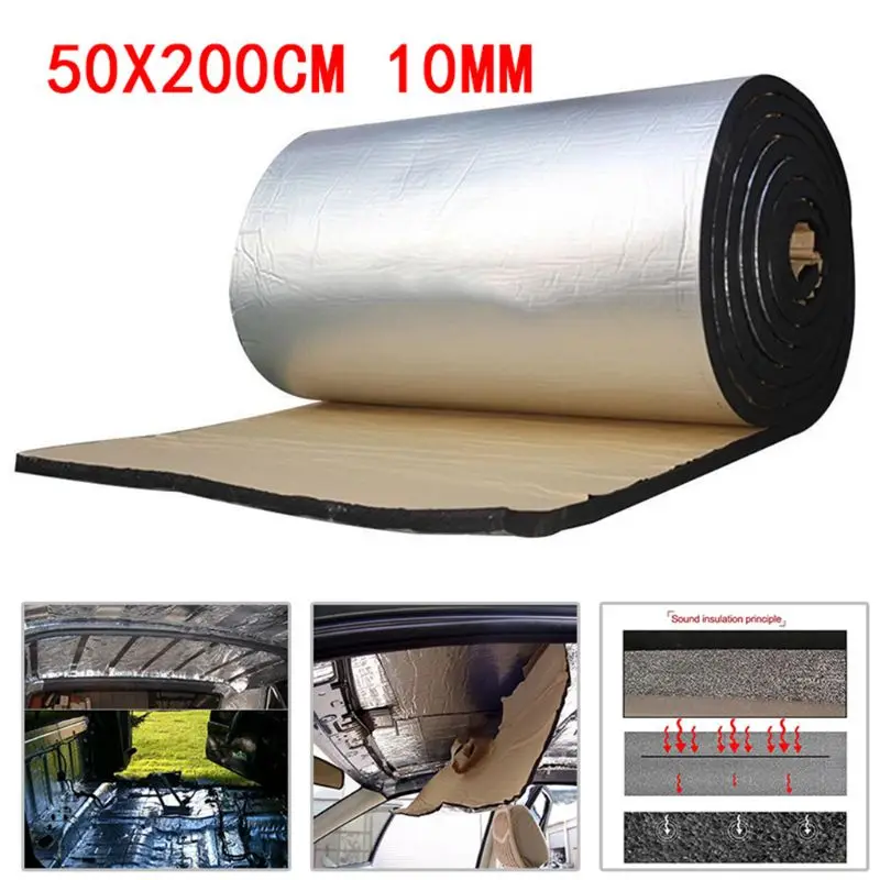 

Car Sound Deadener Mat Noise Bonnet Insulation Deadening for Hood Engine Sticker