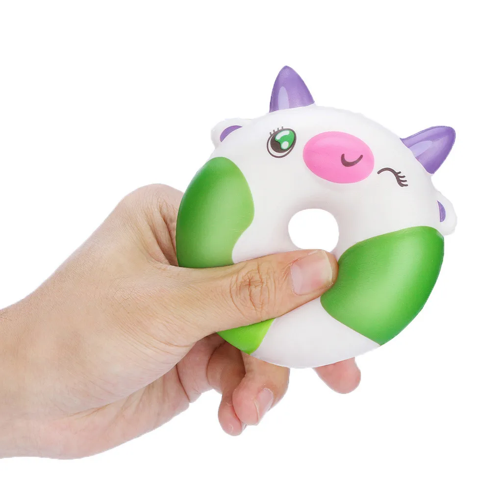 Игрушки для снятия стресса Kawaii Squeeze Toys мягкий крем-пончик Ароматические медленно расправляющиеся мягкие игрушки Squeeze Toys CollectionW806
