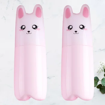 

2pcs 70ml Cute Cat Pattern Portable Cosmetic Liquid Dispensing Spray Bottle Refillable Subpackaging Bottle Fine Mist Sprayer Set