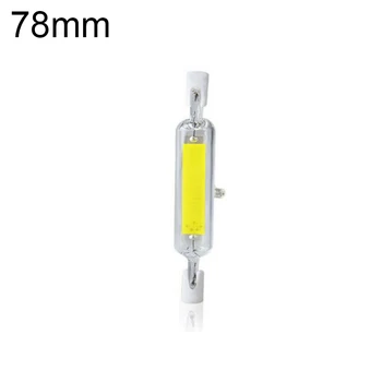 

2pcs Dimmable R7s LED Light Bulb 78mm 118mm 6W 12W 25W COB Replace Halogen Lamp For Work And Security Lights