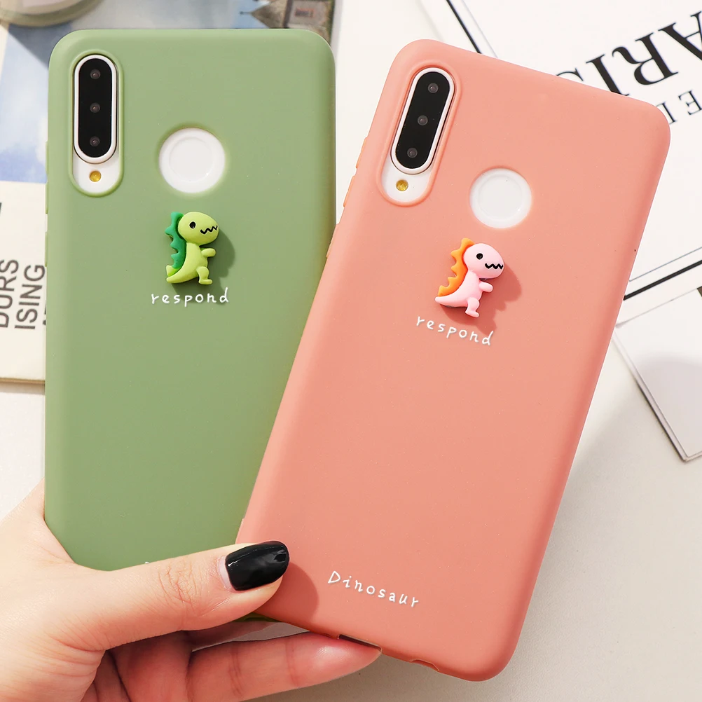Чехол для пары Huawei P30 P20 Mate 30 20 10 Lite Pro P Smart 2019 nova 3 3i 6 SE 4 5 5i чехлы из ТПУ с 3d рисунком