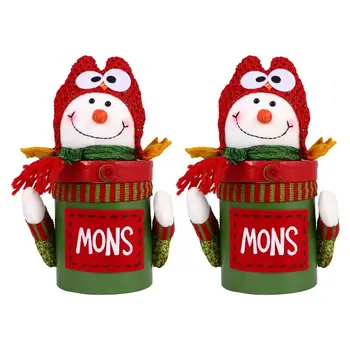 

2Pcs Boxes Creative Festive Lightweight Adorable Candy Boxes Sweets Boxes Gift Packing Boxes for Party Christmas