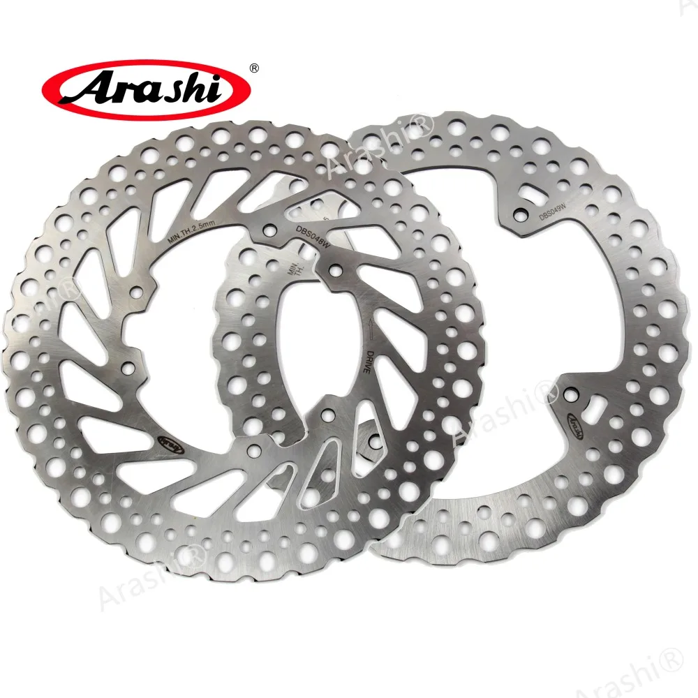 Arashi 1 комплект для HONDA CR R 250 2002 2003 2004 2005 2006 2007 2008 передние тормоза дисковые задние тормоза дисковые тормозные диски CR250R CRR250
