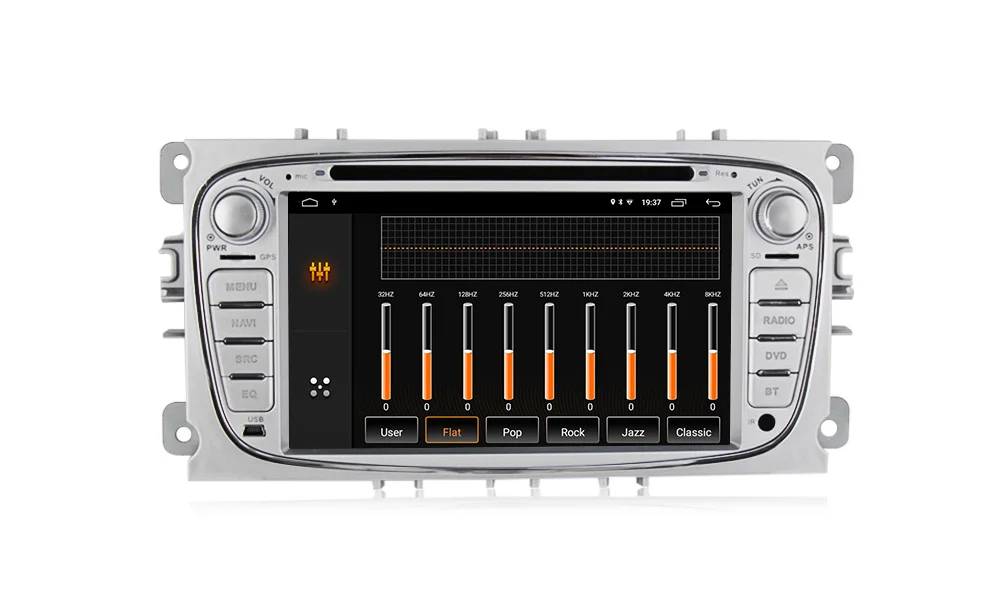 Clearance Car Multimedia player Android 9.1 2+32G GPS Navigation Autoradio 2 Din For FORD/Focus/Mondeo/S-MAX/C-MAX/Galaxy with wifi player 22