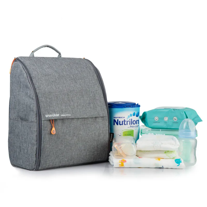 

2019 the new simple shoulder multi-function mommy bag backpack large capacity mother-to-child out backpack