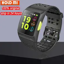 Смарт-часы iwownfit iwown P1 с функцией определения частоты сердечных сокращений ЭКГ и анализа сердечного ритма Встроенный gps ips цветной экран несколько спортивных режимов браслет