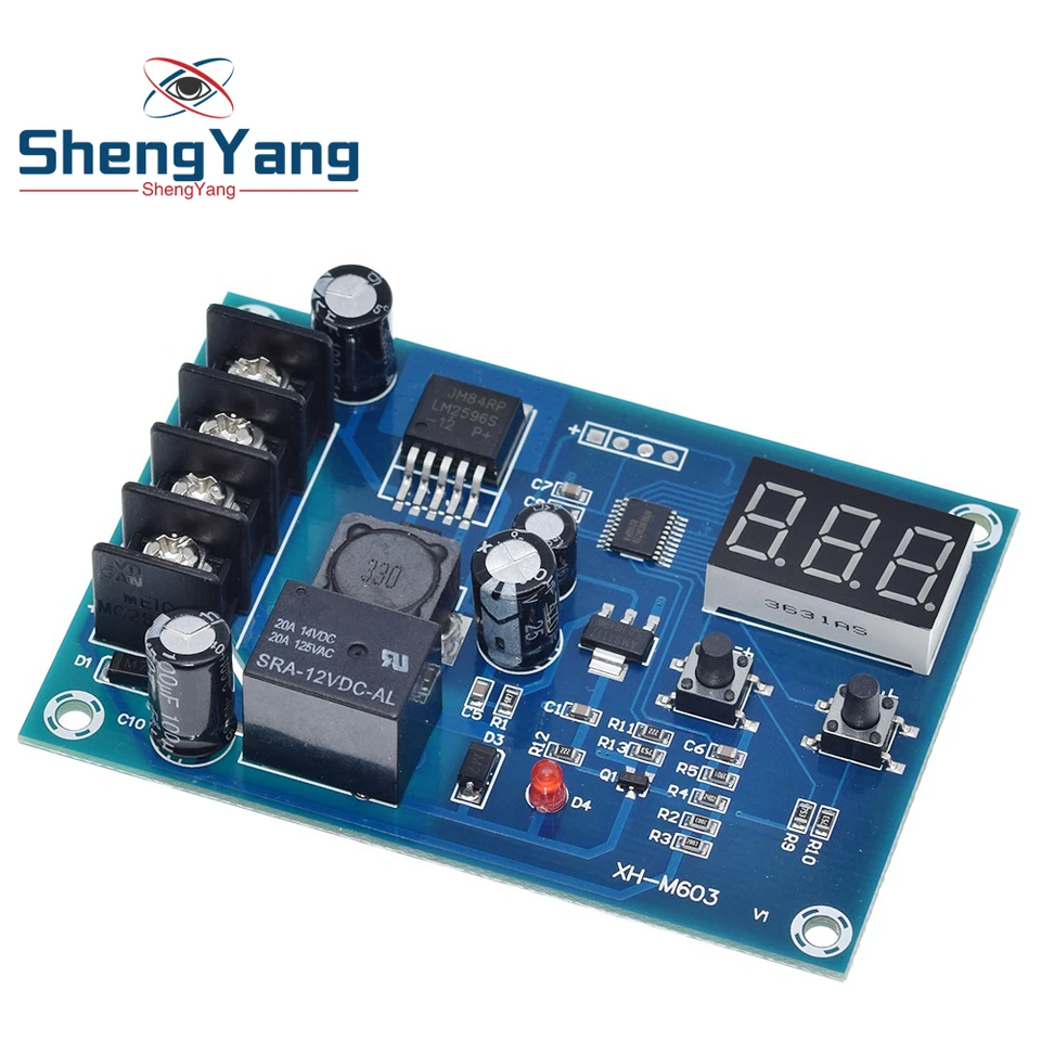 XH-M603 Charge Control Module DC12V-24V Storage Lithium Battery Protection Board