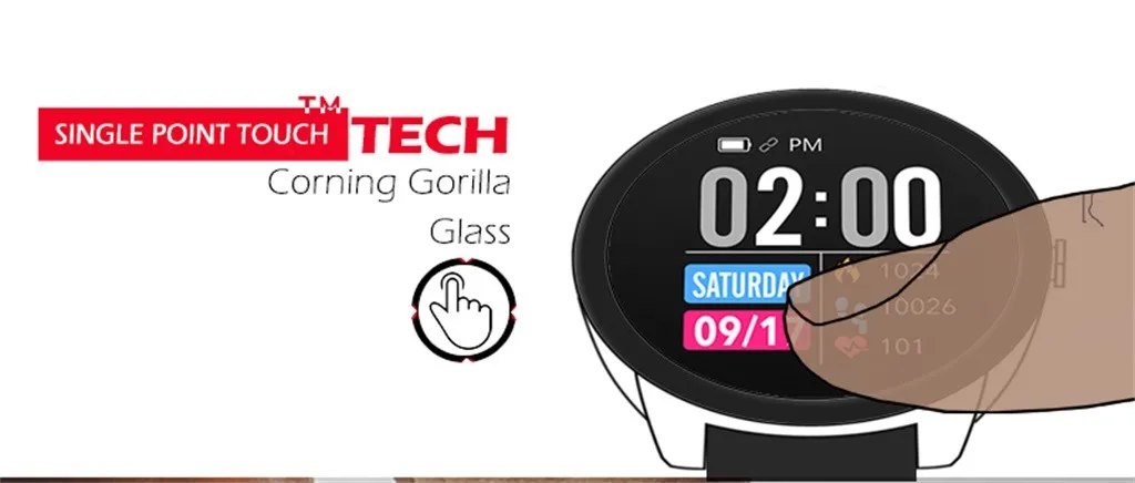 Для samsung galaxy watchSmart watch водонепроницаемое закаленное стекло активности фитнес-монитор сердечного ритма для samsung watch 46 мм