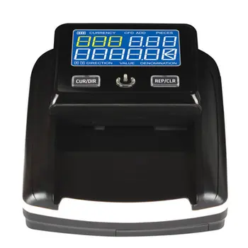 

LCD screen mini banknote detector Support US Dollar Euro Banknotes Foreign Currency Counter Intelligent forgery Casino