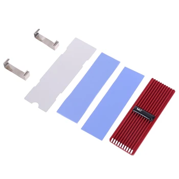 

M.2 SSD NVMe Heat Sink heatsink M2 2280 SSD Hard Disk Aluminum Heat Sink For PC T3LB