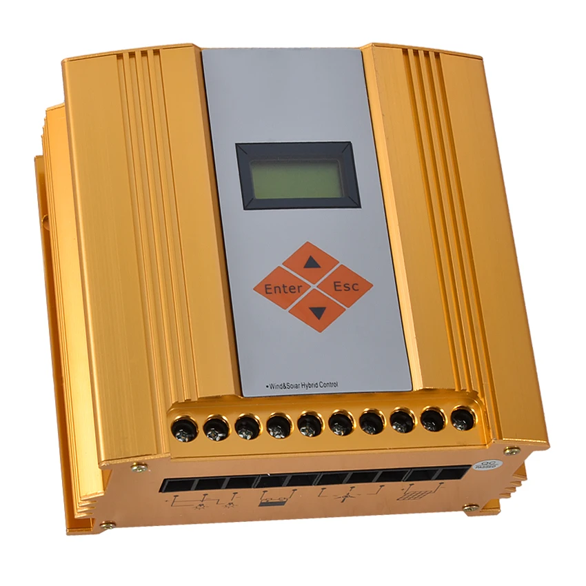 Eólica e Solar Controlador de Energia Lcd tipo de Carregamento do Controlador de High-end de Energia Alta Qualidade 24 Mppt 600w Display Híbrido Sswc061224ta 12 v –